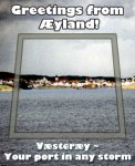 Aetland-postcard
