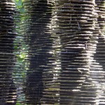 Part of a modernist water fountain