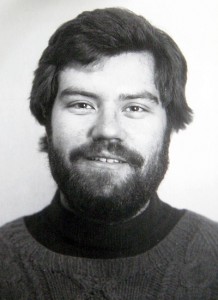 John Nixon before TheSupercargo: a picture of myself from when I was about 21. 