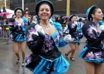 Hammarkullen Carnival: Smiling and twirling