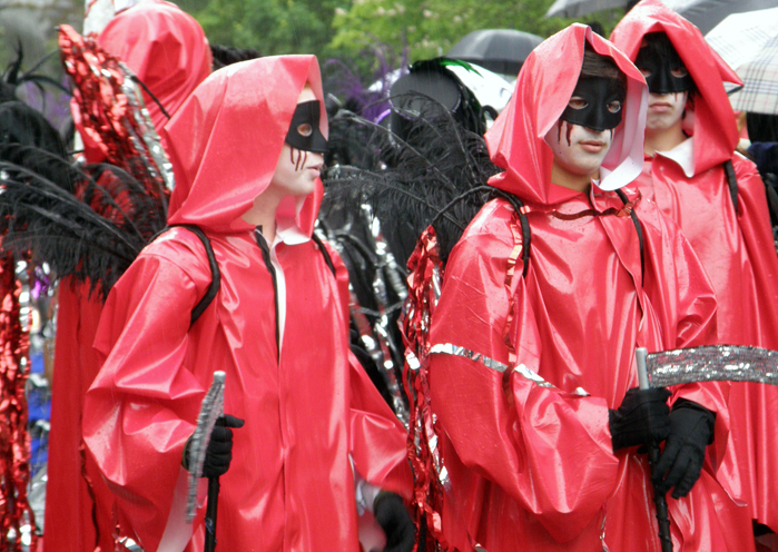 Hammarkullen Carnival: Not-so-grim reapers