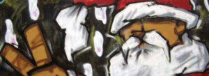 Taking stock 2015 - featured image - graffiti santa