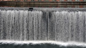 Norrköping waterfall