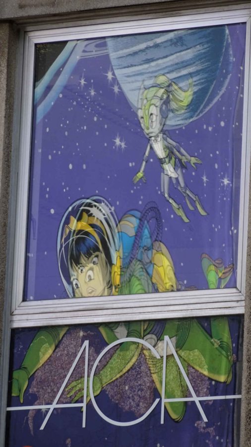 Yoko Tsuno - Rue Terre-Neuve - reflected detail 2