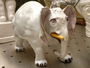 Faience elephant - Brussels City museum