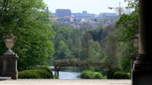 A distant view of Brussels