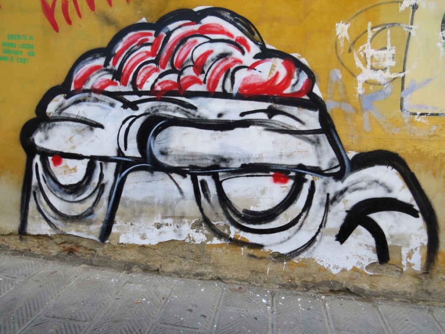 Graffiti Florence - Open brain