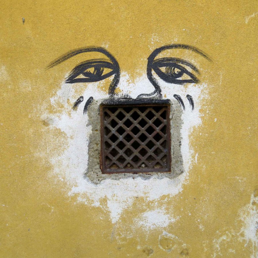 Graffiti Florence - Big mouth