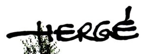 Herge's signature