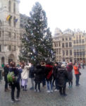 Lockdown: Tourists and Christmas tree