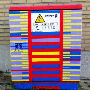 Utility box: The Geometric Abstractionist 1
