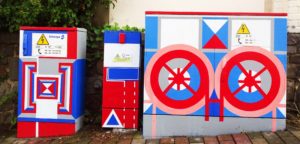 Utility boxes: The Geometric Abstractionist 5