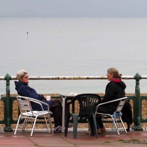 Brighton - Conversation on the Front