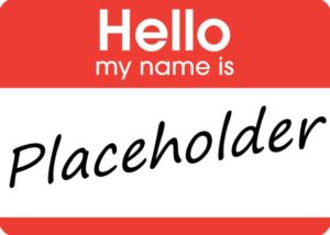Hello my name is Placeholder