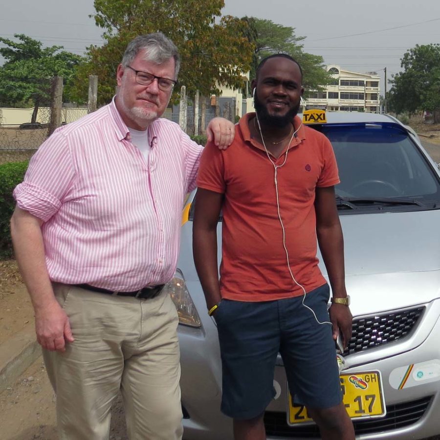 Ghana memories: John and Richmond in Tema