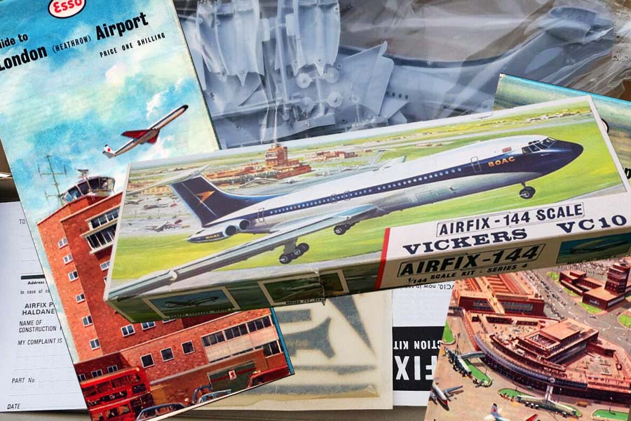 Flying to Accra: A Vickers VC10 model aircraft kit