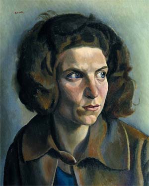 Esther Lahr (1925?) by William Roberts, now in the Tate's collection.