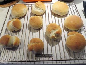 Fat Tuesday buns - baked