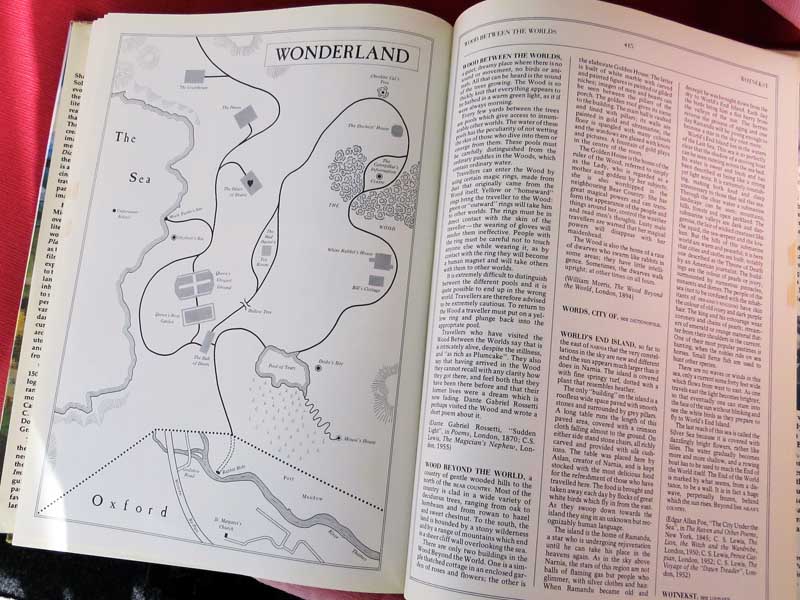 Wonderland in the Dictionary of Imaginary Places