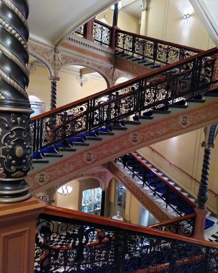 Hotel Knaust staircase 2