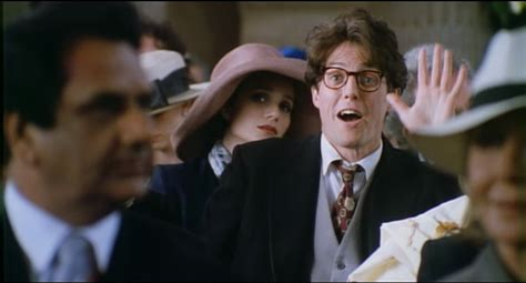 Curse words: Hugh Grant as Charles in Four Weddings and a Funeral (1994) - Oh, fuck. Fuck. Fuckety-fuck, fuck-fuck.