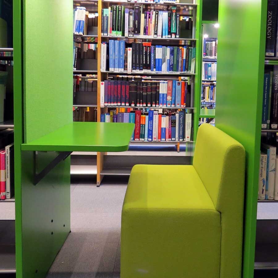 Mitthögskolan library study space