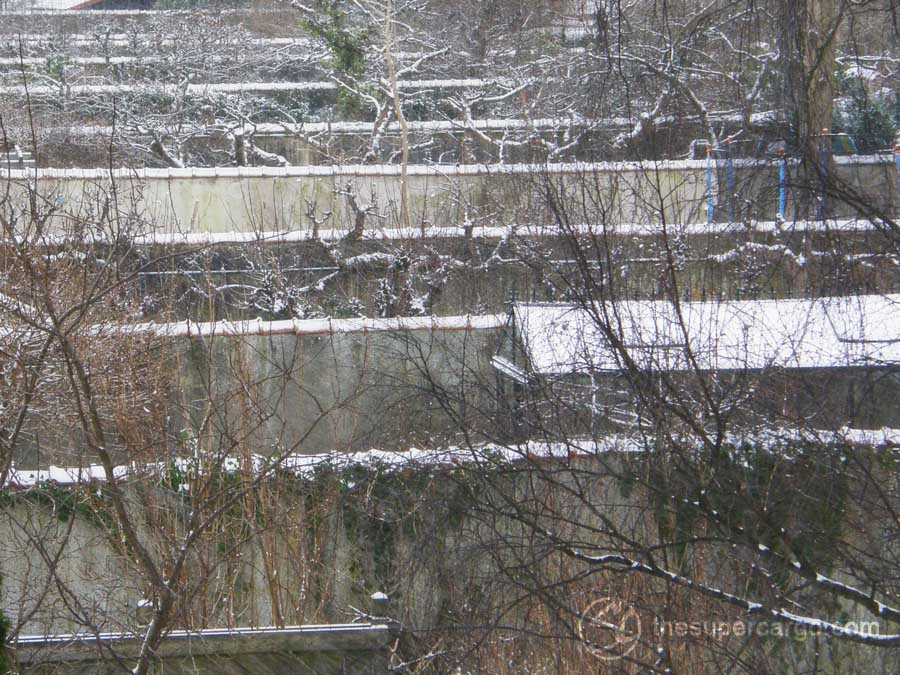 Ice and Snow: Backyards in Ängården