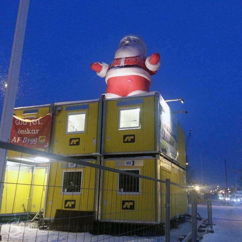 The Santa of the Building Site 1