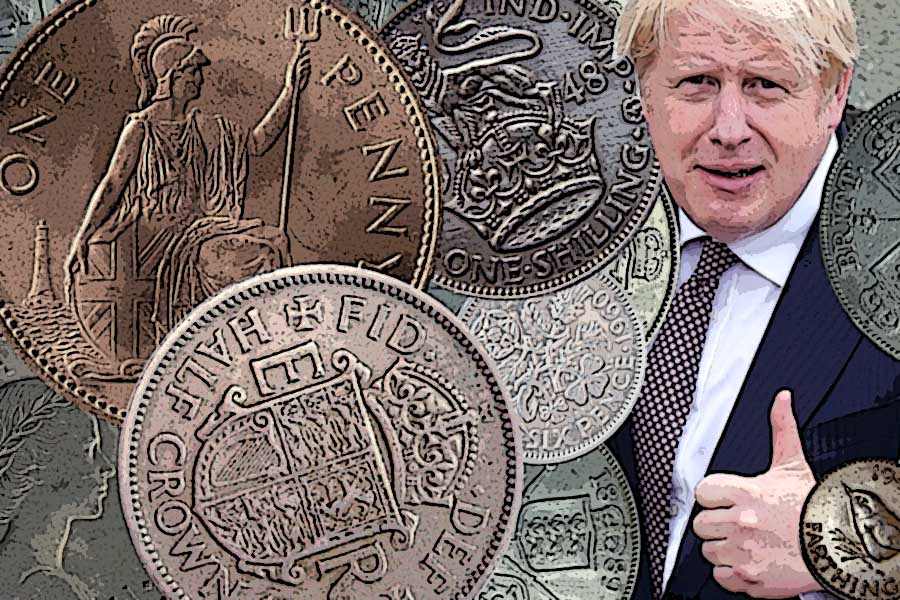 Boris and coins