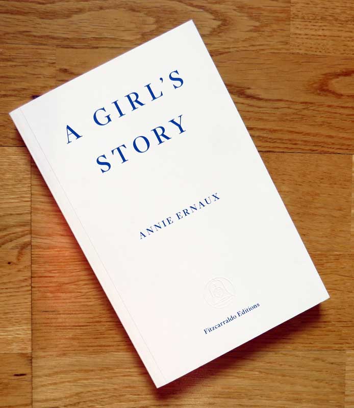 Photo of Cover of A Girl's Story by Annie Ernaux