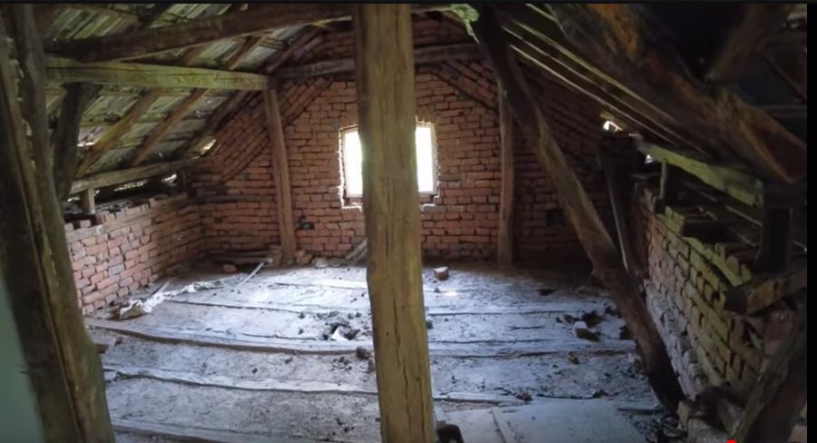 Property pleasure: Object for renovation - a Bulgarian attic A still image from one of the Our Derelict Dream videos