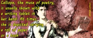 Caliope muse of poetry header image